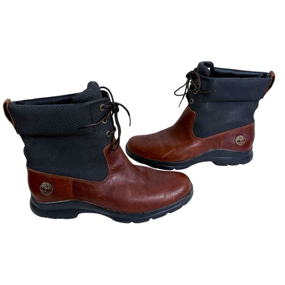 Timberland Women's 7 Brown & Black Turain A1HVJ Waterproof Lace Up Boots - Picture 2 of 10